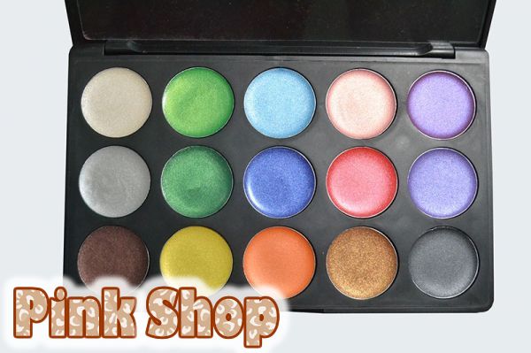 Paleta 15 Sombras cremosas